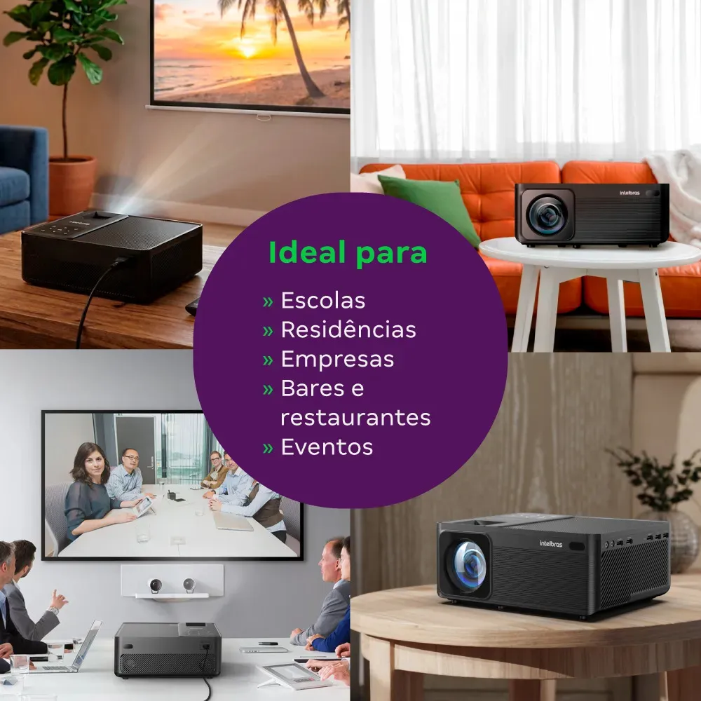 Full HD 5200 Lúmens PFL5211 Intelbras Preto — foto 4