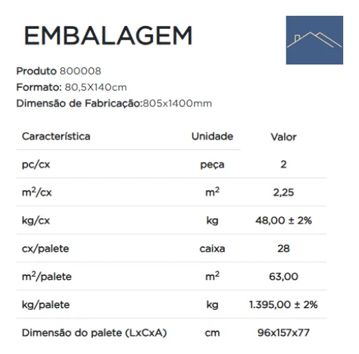 Pisos Porcelanato Royal Black Polido 80,5x140cm Villagrês — foto 4