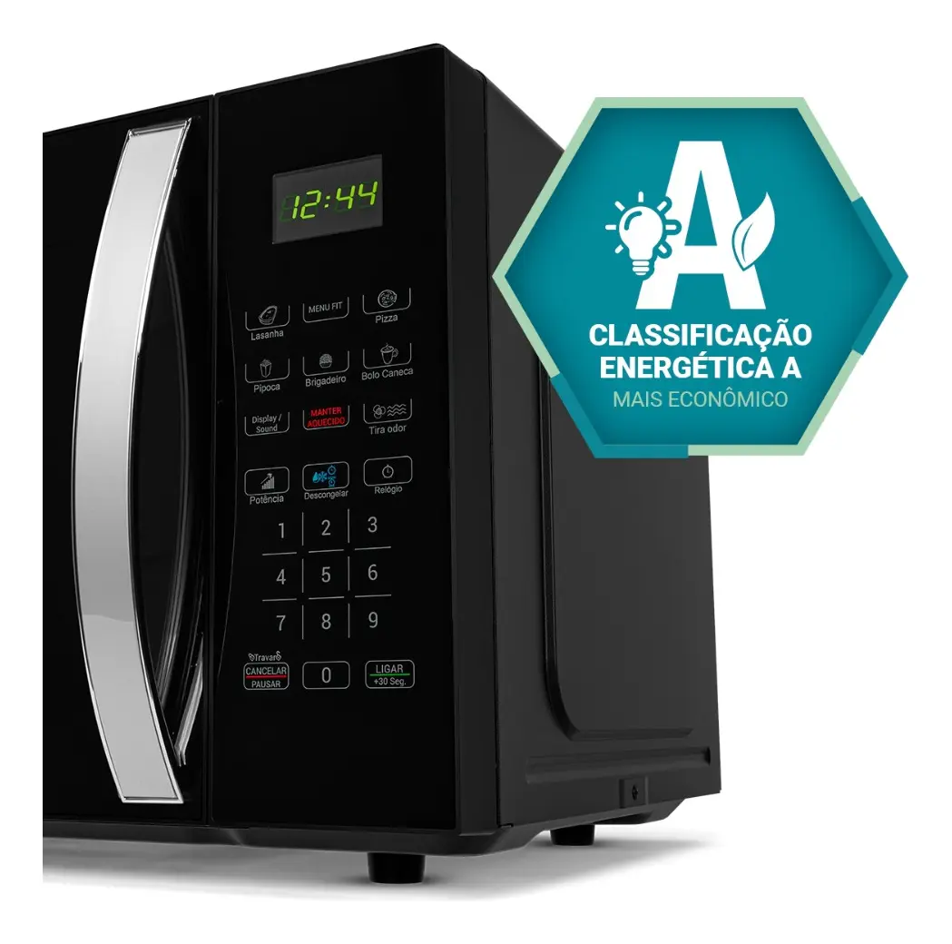 Micro-ondas Philco 28l Limpa Fácil 1100w Preto — foto 5