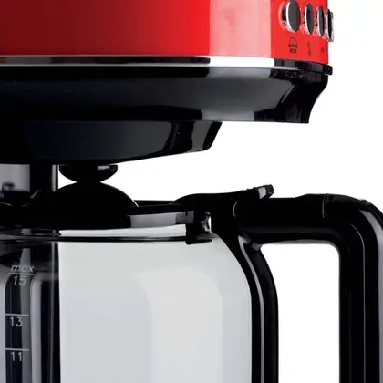 Máquina De Café Programável Moderna 220V Ariete Vermelho — foto 5