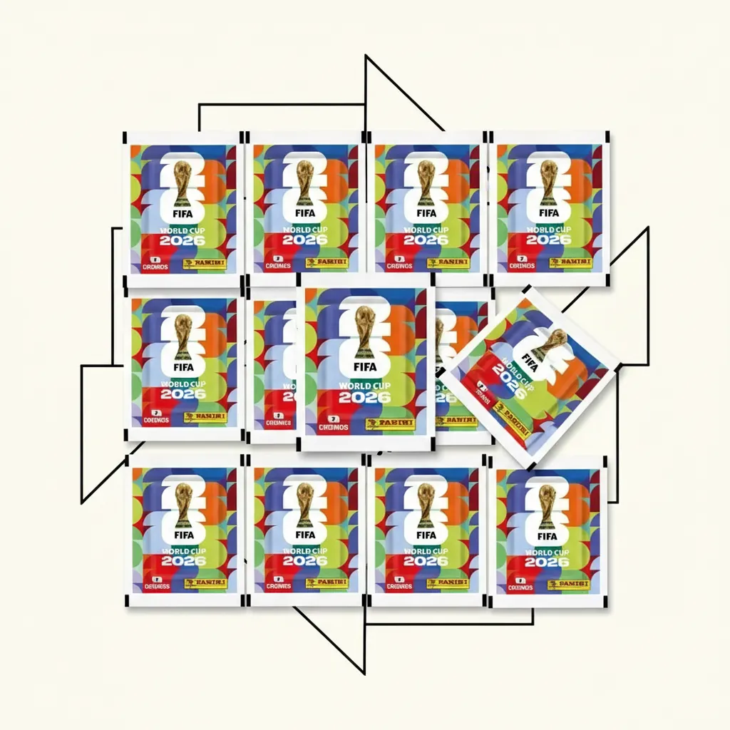 Kit Com 12 Envelopes De Figurinhas Copa 2026 — foto 5