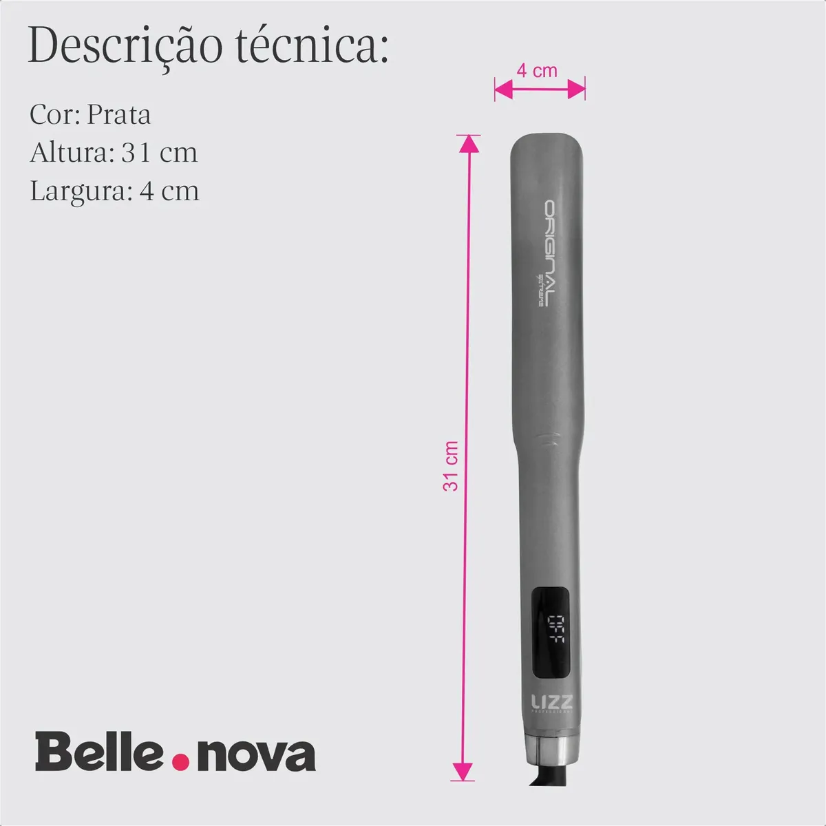 Chapinha De Cabelo Lizz Extreme Profissional Original Bivolt — foto 5