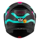 Capacete Robocop Escamoteável Fechado Mixs Gladiator Delta S — foto 5