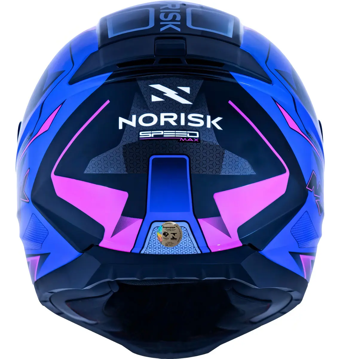 Capacete Norisk Razor SpeedMax Roxo Com Rosa — foto 5