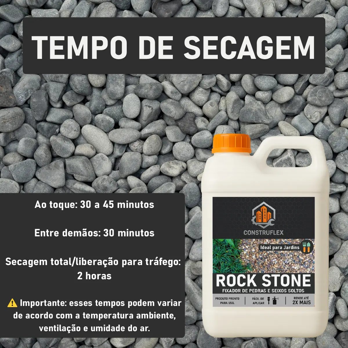 Fixador Para Pedras E Seixos 5l + Borrifador — foto 5