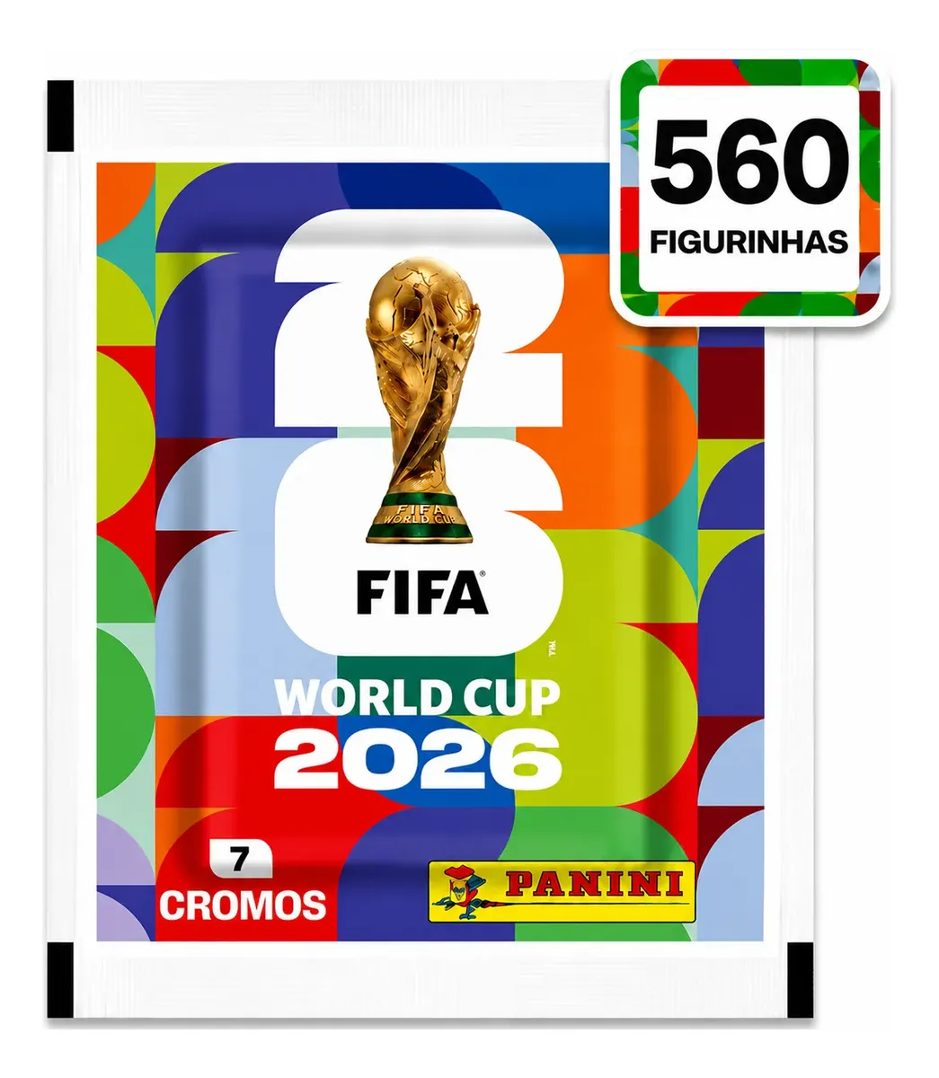 Kit 560 Figurinhas Do Álbum Copa Do Mundo 2026