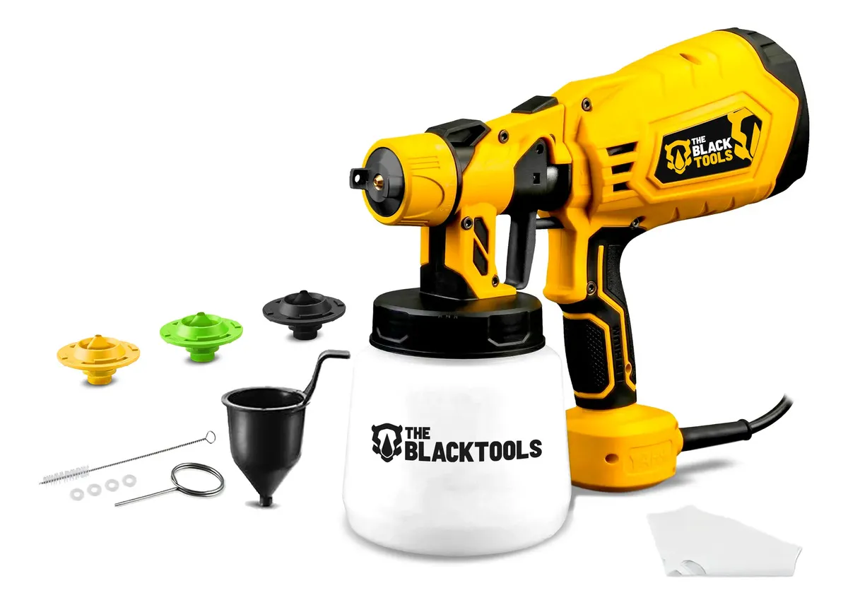 A Pistola De Pintura Hvlp 1.4l 600w Com 4 Bicos Tpp150 127V/220V