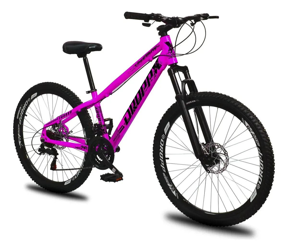 Bicicleta Aro 26 Dropp Freeride 21 Vel Freio A Disco