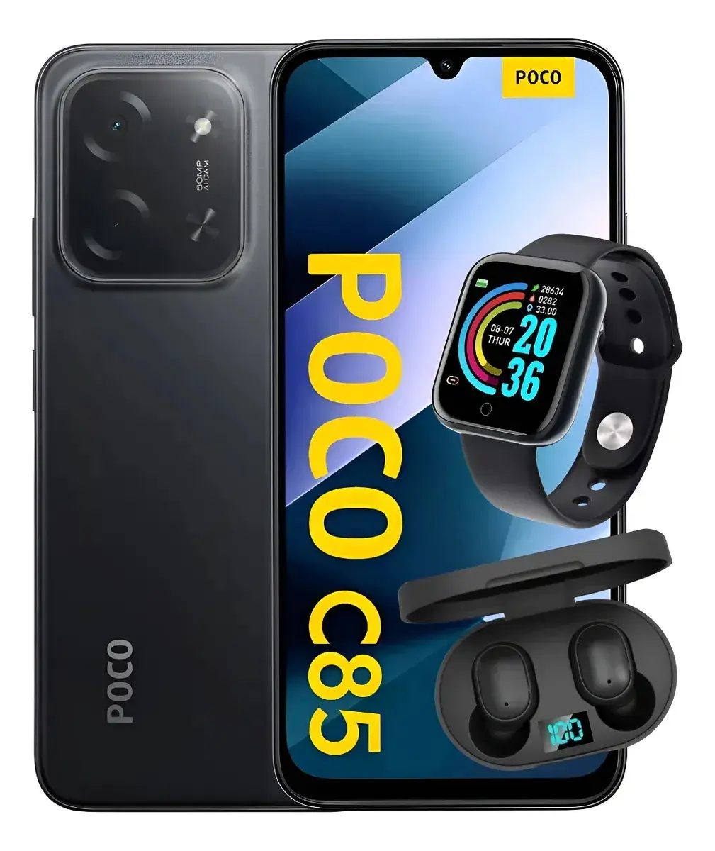 Xiaomi Poco C85 256gb 8gb Ram Lançamento 2025 + Nota Fiscal