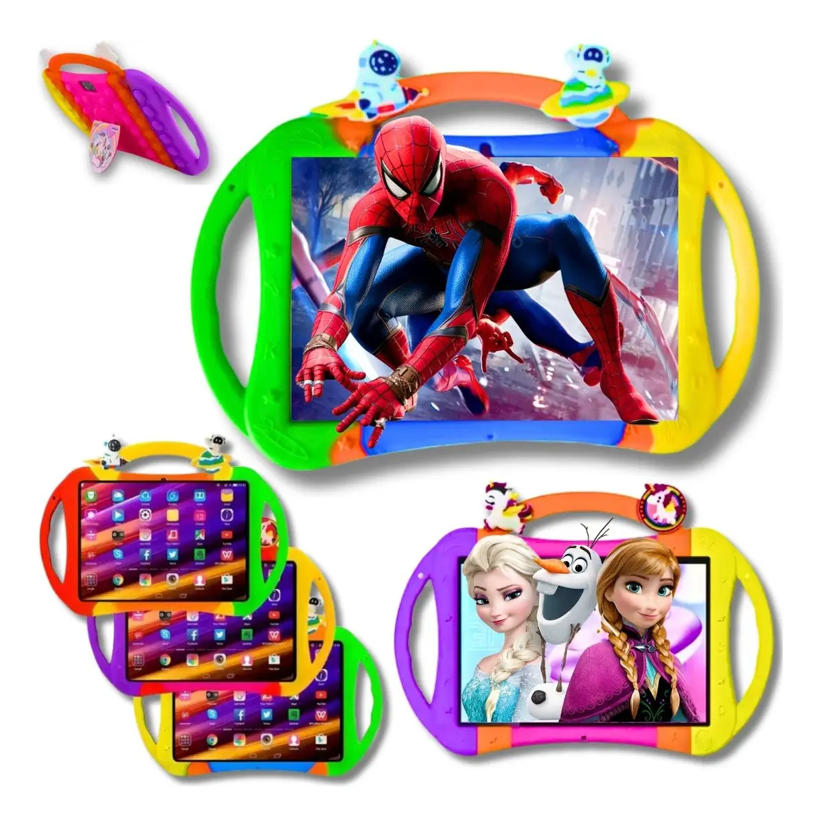 Infantil Tablet Atouch K10 Android 64GB 10.1" Wi-Fi Bluetooth Rosa