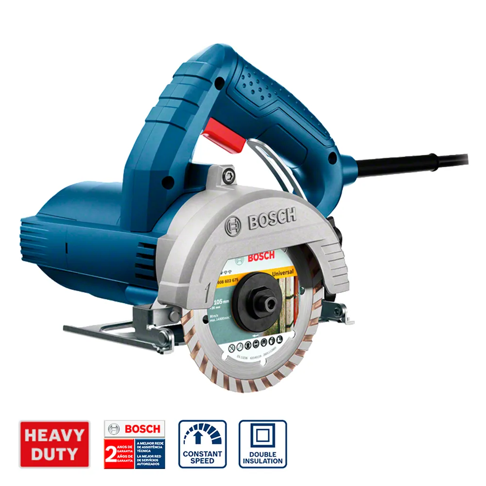 Serra Mármore Bosch GDC 150 1500W 127V - Corte em Pedras e Cerâmicas — foto 2