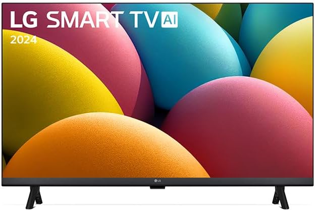 Smart TV LG 32LR600B 32" HD com Processador α5 Gen6 e Alexa Integrada