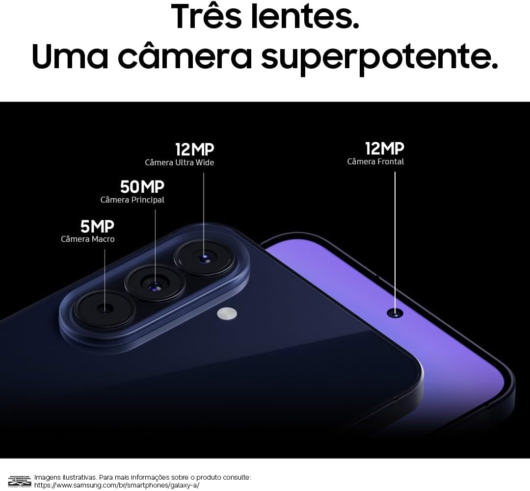 Smartphone Samsung Galaxy A57 5G Câmera Tripla 50MP OIS — foto 6