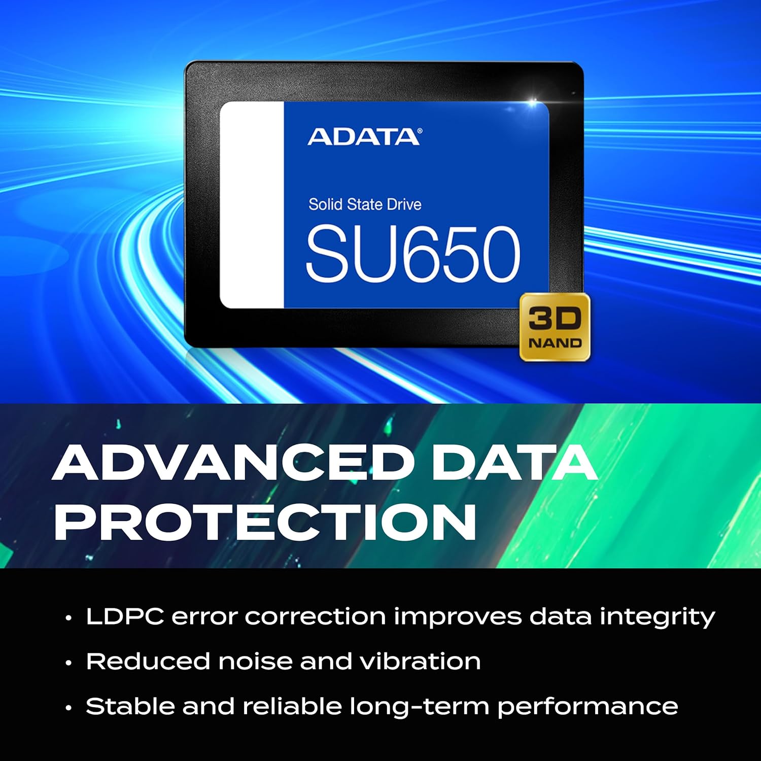 SSD ADATA SU650 512GB 2,5" - ASU650SS-512GT-R — foto 6
