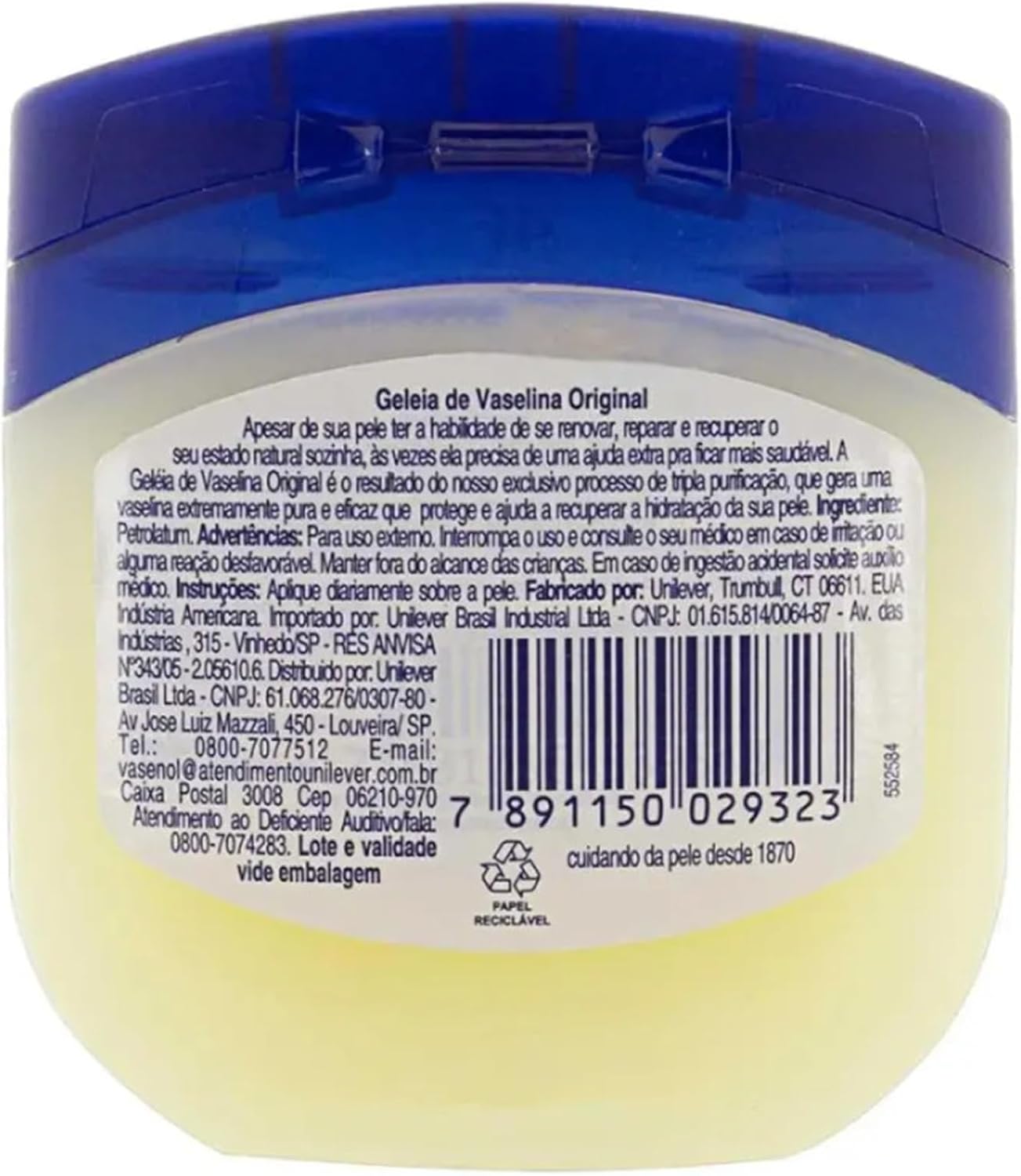 Vasenol Geleia de Vaselina - Unilever — foto 2