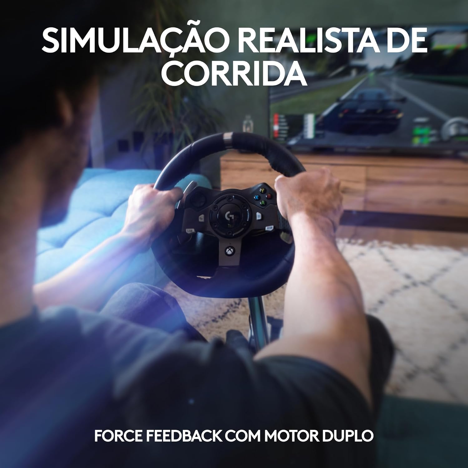 Volante Logitech G920 Driving Force para Xbox e PC — foto 2